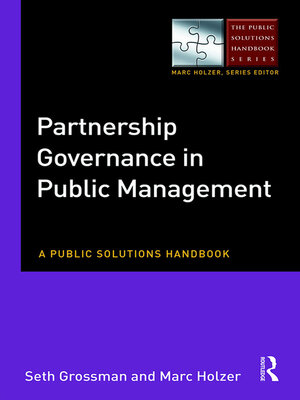 cover image of Partnership Governance in Public Management